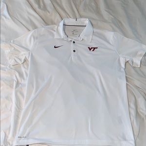 Nike Dri-Fit Virginia Tech Team Apparel Polo